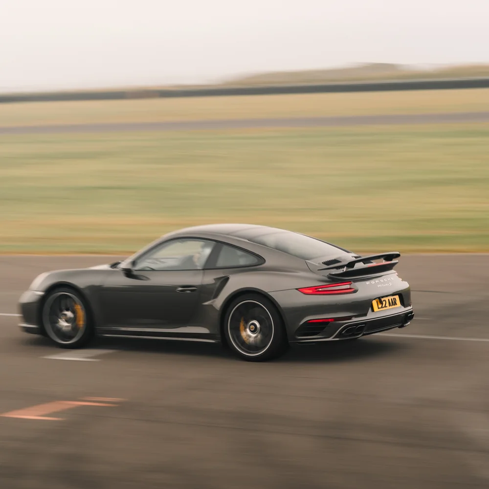 Car on circuit at a Driven+ Anglesey trackday, photo 1