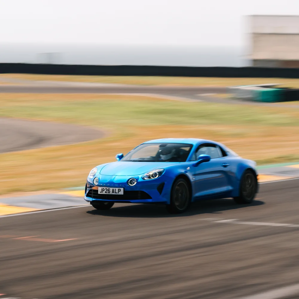 Car on circuit at a Driven+ Anglesey trackday, photo 2