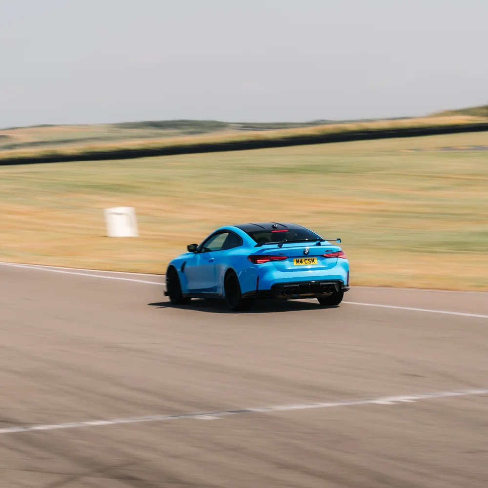Car on circuit at a Driven+ Anglesey trackday, photo 6