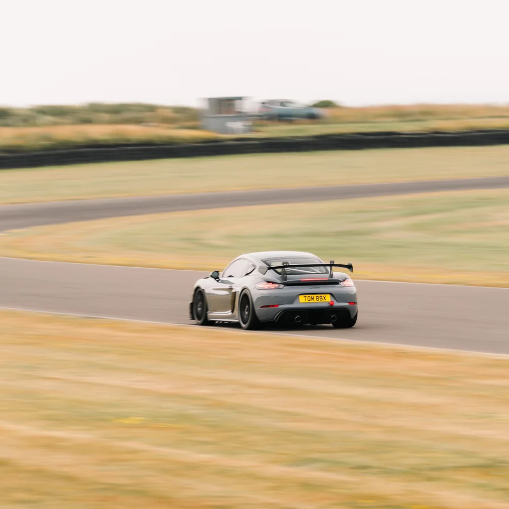 Car on circuit at a Driven+ Anglesey trackday, photo 7