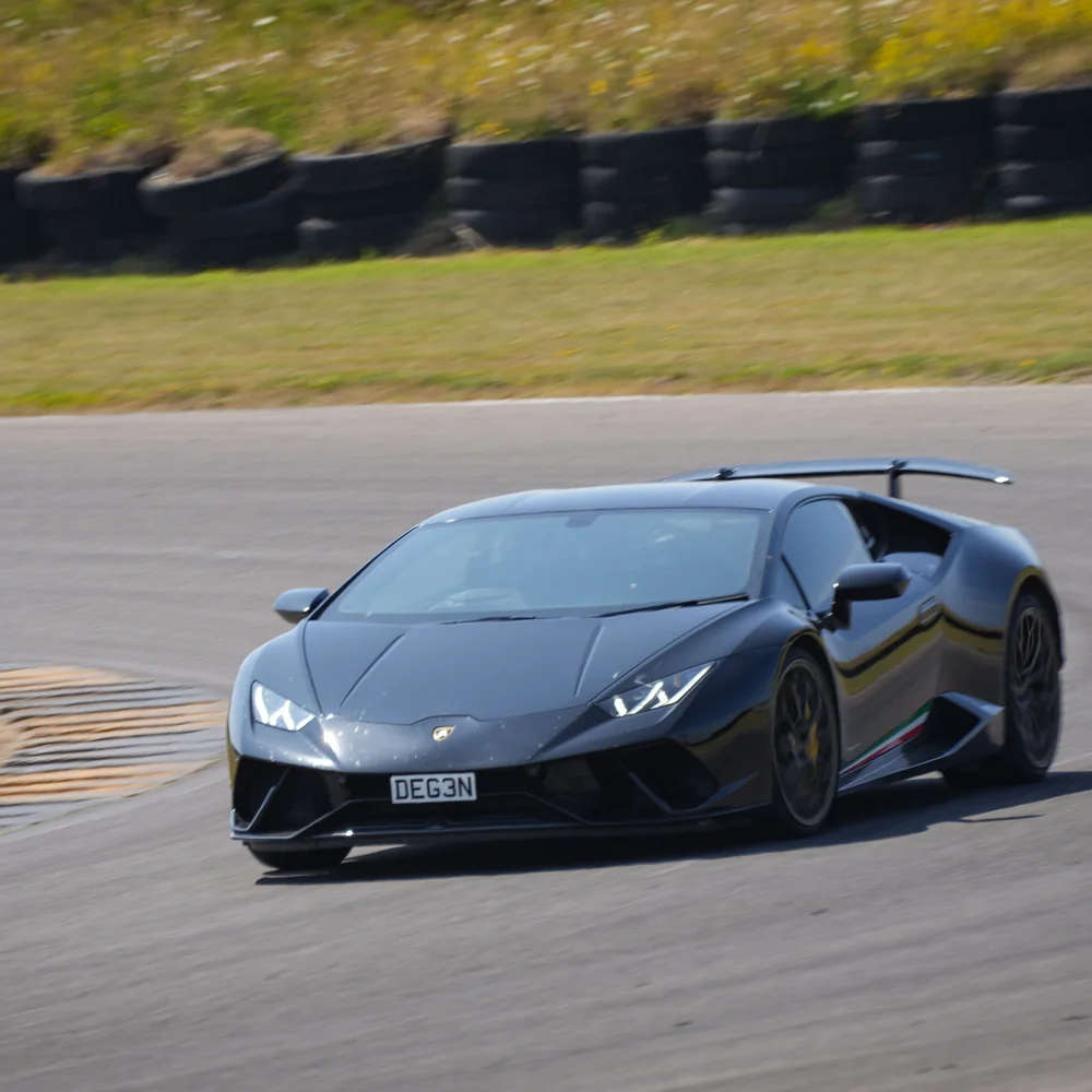 Car on circuit at a Driven+ Anglesey trackday, photo 13