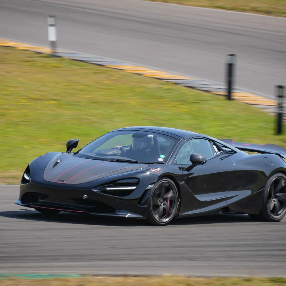 Car on circuit at a Driven+ Anglesey trackday, photo 18