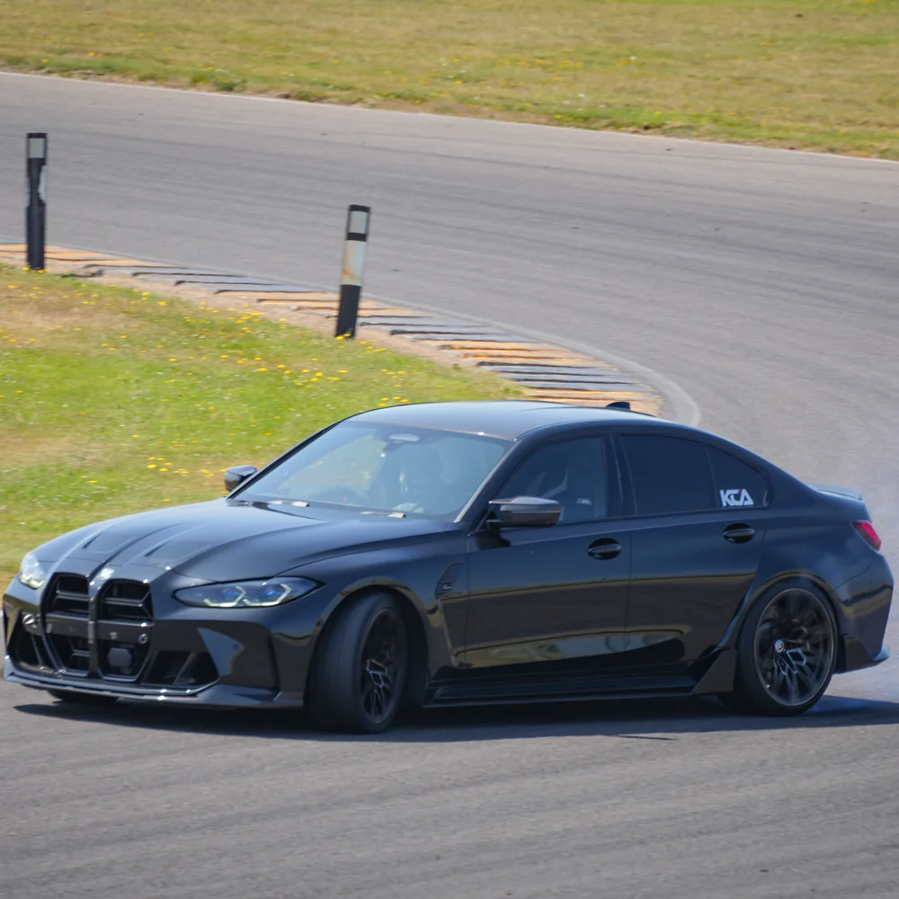 Car on circuit at a Driven+ Anglesey trackday, photo 19