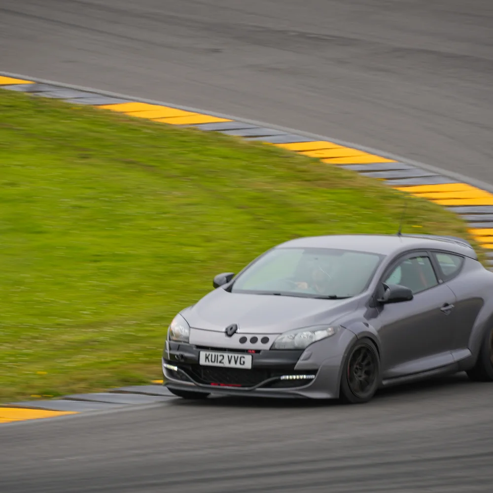 Car on circuit at a Driven+ Anglesey trackday, photo 21